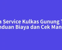 Jasa Service Kulkas Gunung Tua: Panduan Biaya dan Cek Mandiri