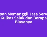 Kapan Memanggil Jasa Service Kulkas Salak dan Berapa Biayanya