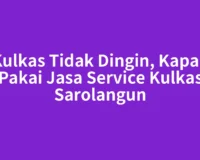Kulkas Tidak Dingin, Kapan Pakai Jasa Service Kulkas Sarolangun