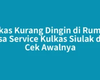 Kulkas Kurang Dingin di Rumah? Jasa Service Kulkas Siulak dan Cek Awalnya