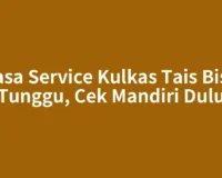 Jasa Service Kulkas Tais Bisa Tunggu, Cek Mandiri Dulu